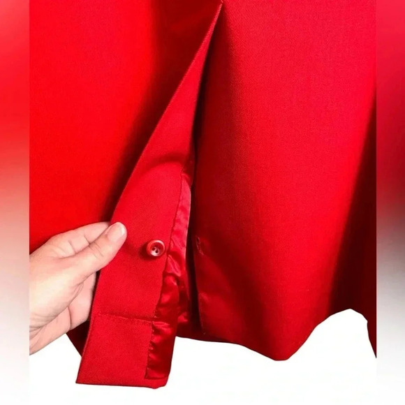 Burberry Red Trench Coat - Picture 13 of 15